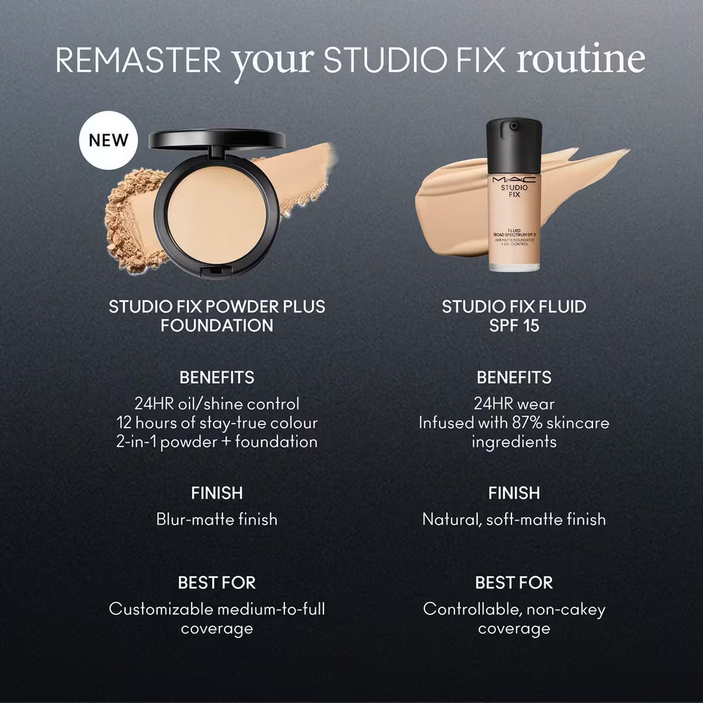 MAC Studio Fix powder plus foundation oil control