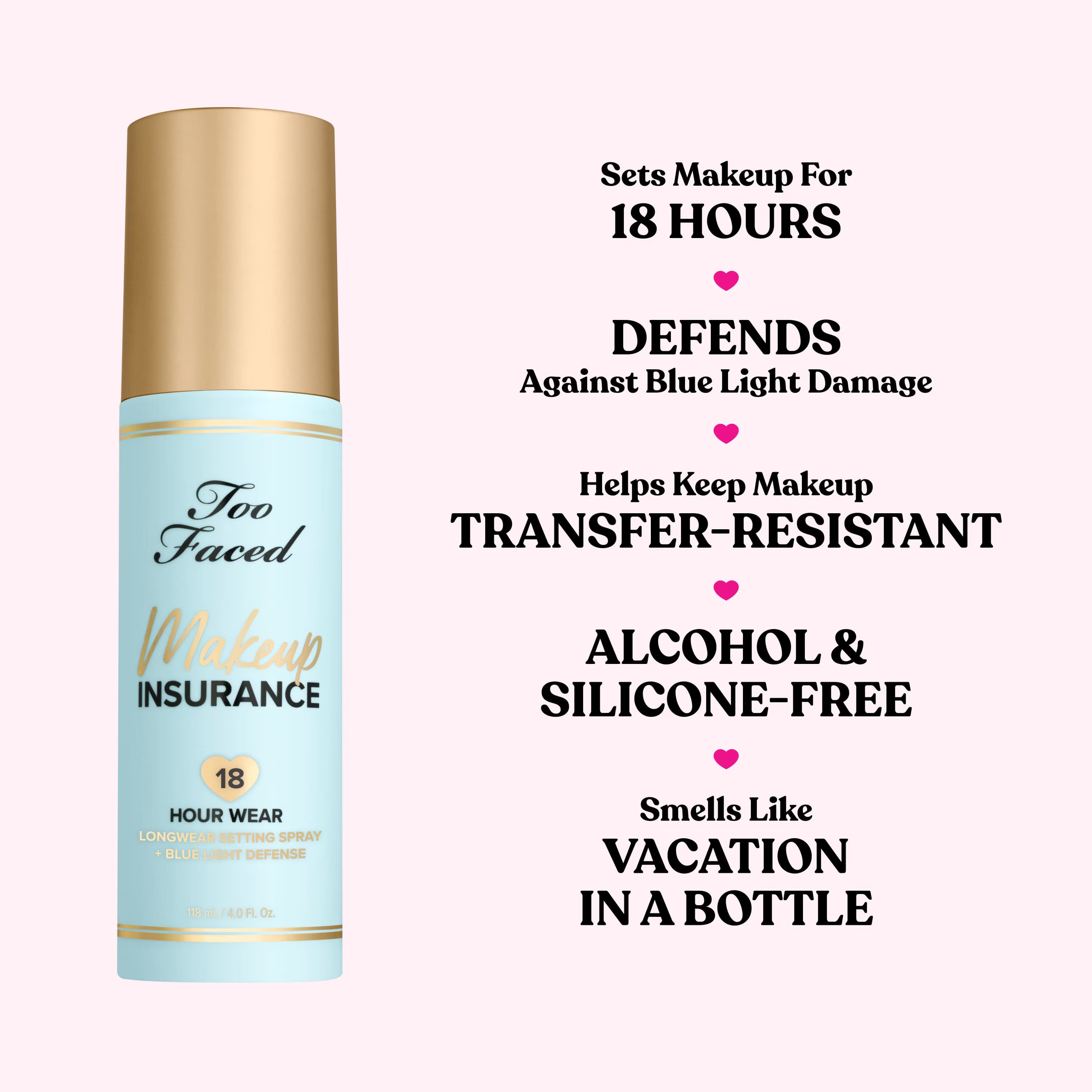 Too Faced Makeup Insurance Setting Spray
