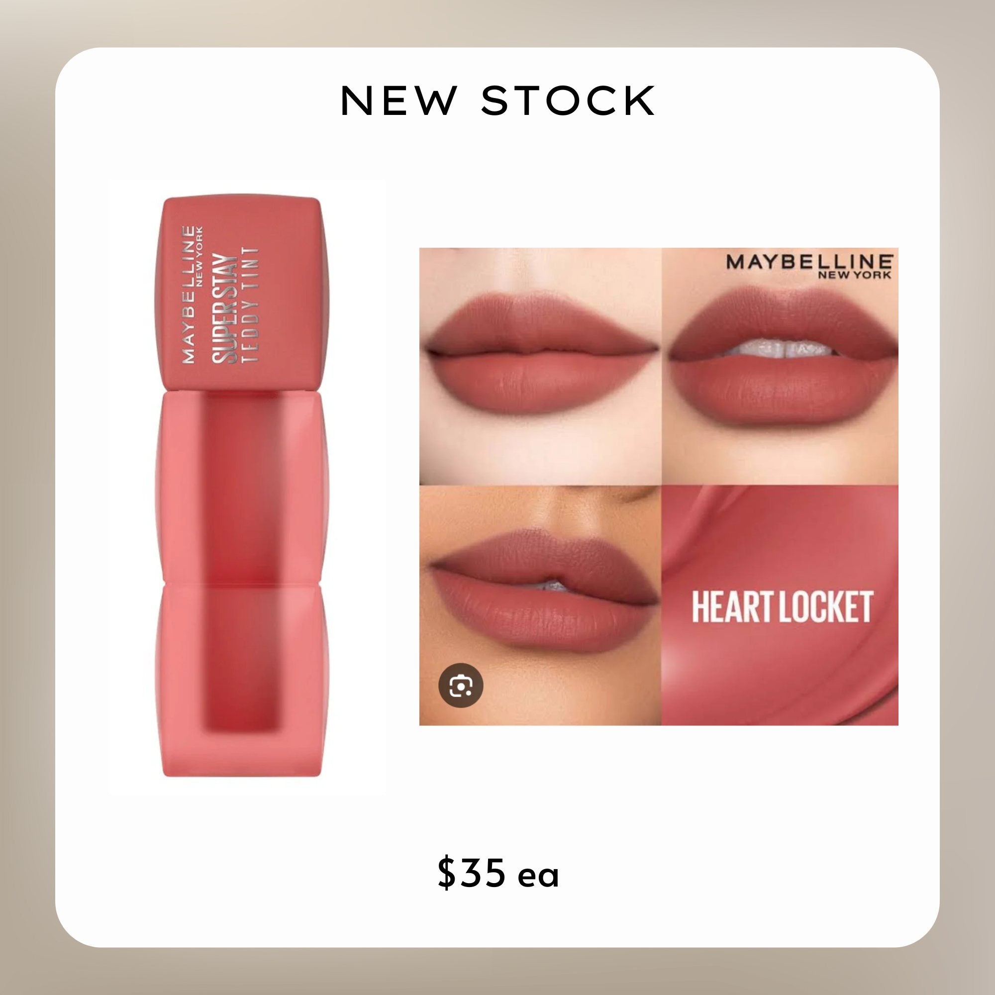 Maybelline Super Stay Teddy Tint Long Lasting Matte Lip Tint