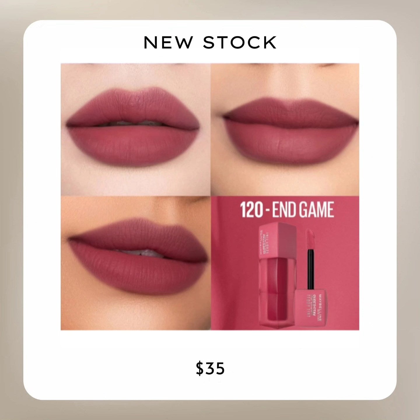 Maybelline Super Stay Teddy Tint Long Lasting Matte Lip Tint