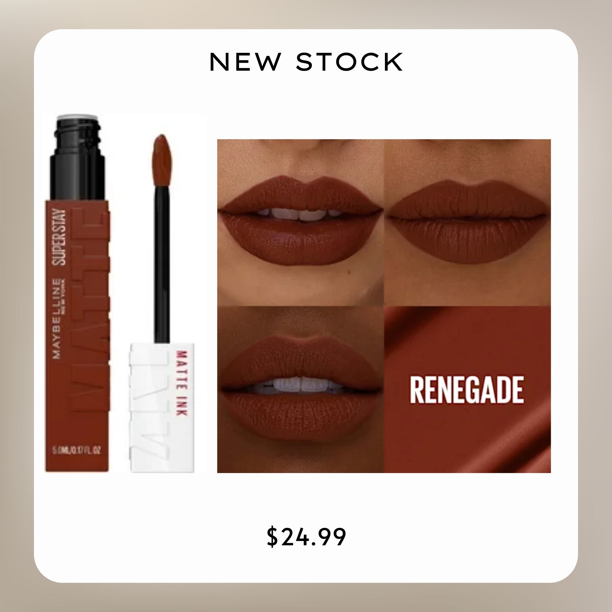 Maybelline Matte Ink Lipstick