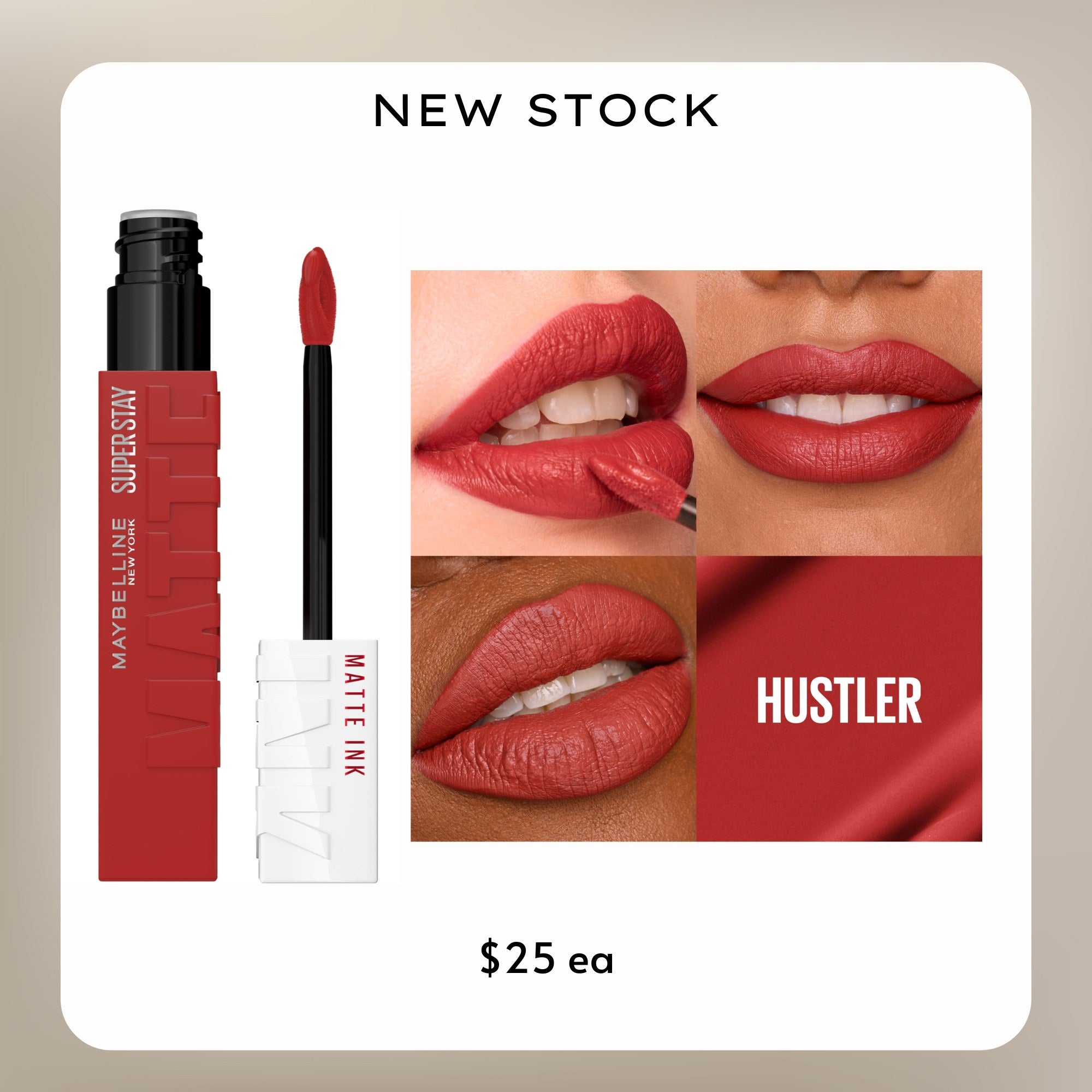 Maybelline Matte Ink Lipstick