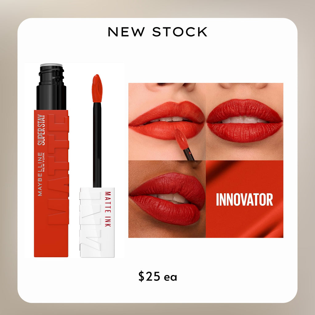 Maybelline Matte Ink Lipstick