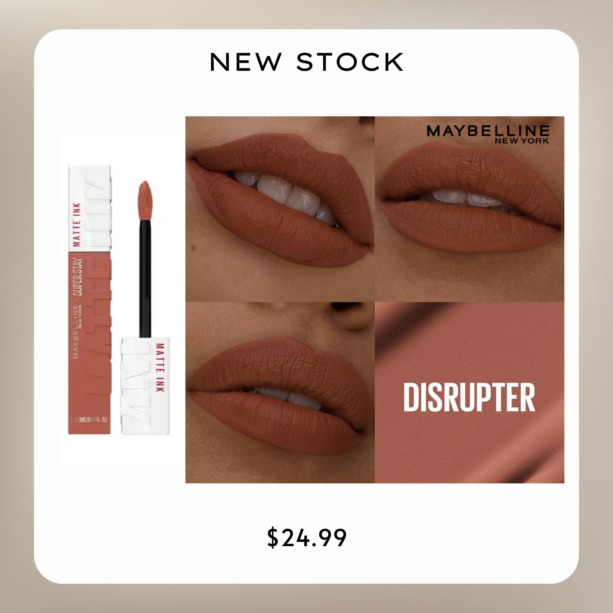 Maybelline Matte Ink Lipstick