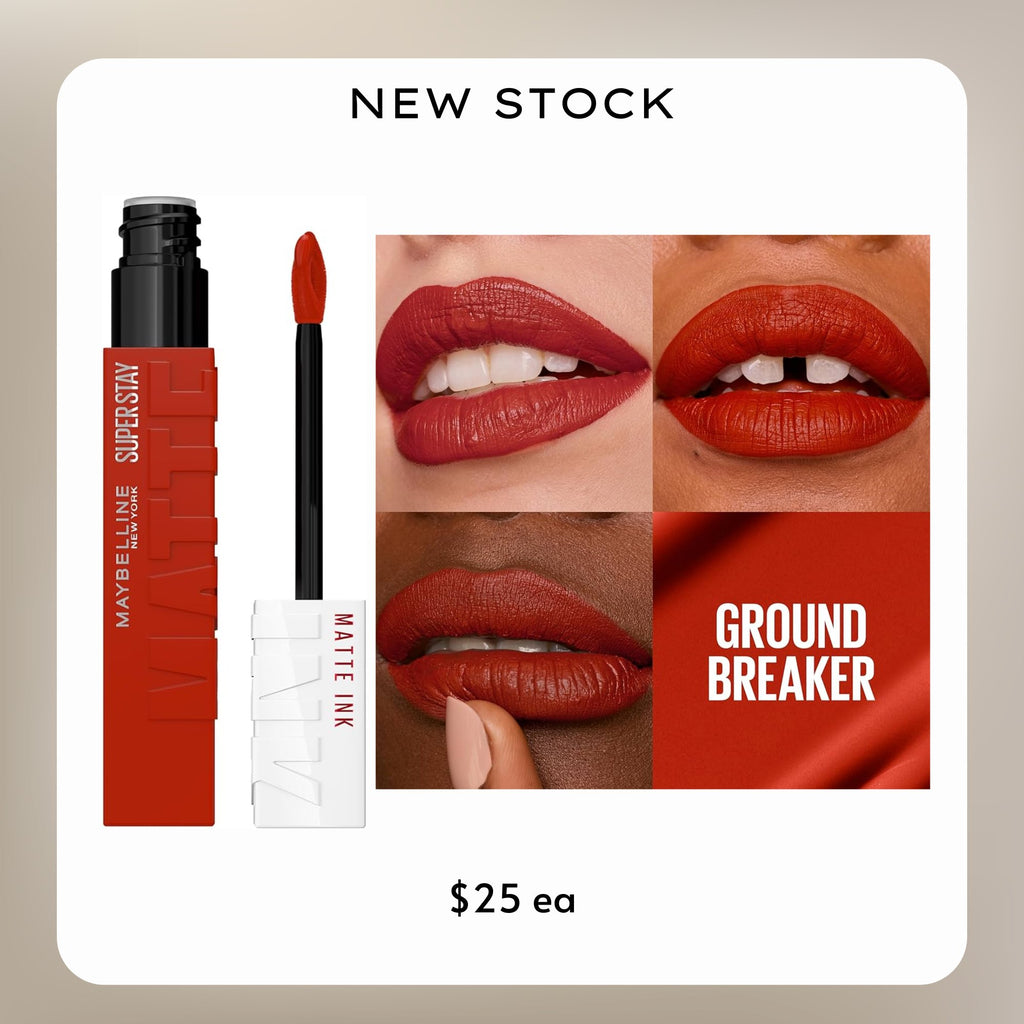 Maybelline Matte Ink Lipstick