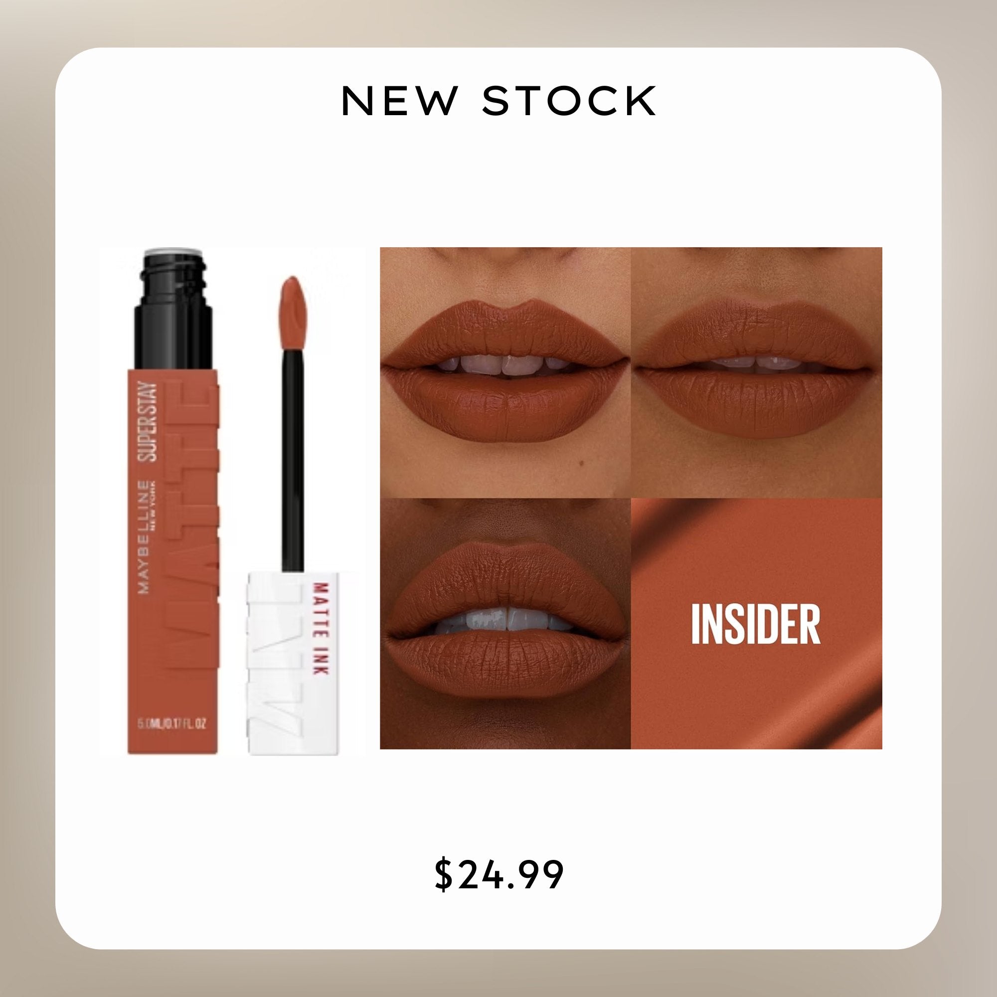 Maybelline Matte Ink Lipstick