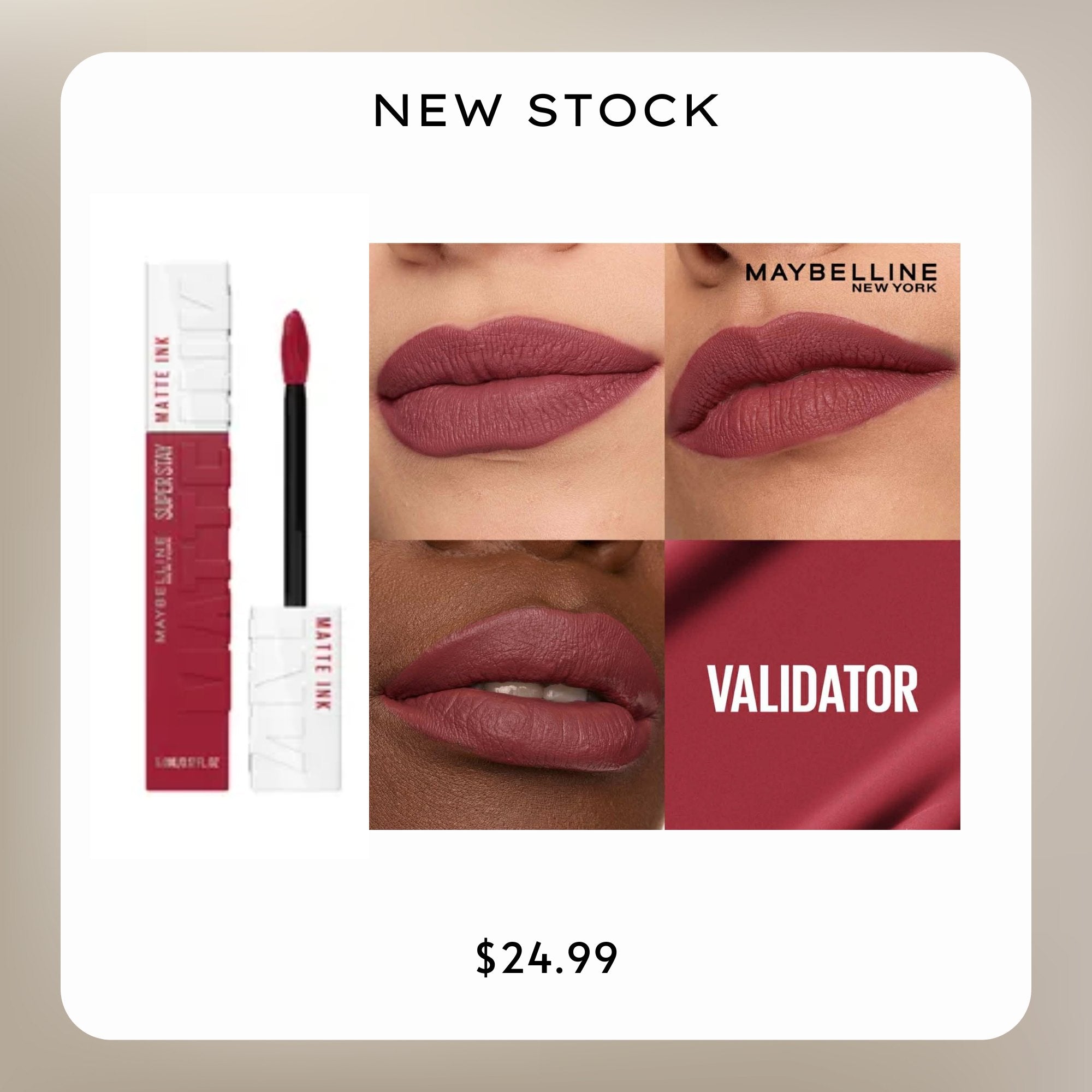 Maybelline Matte Ink Lipstick