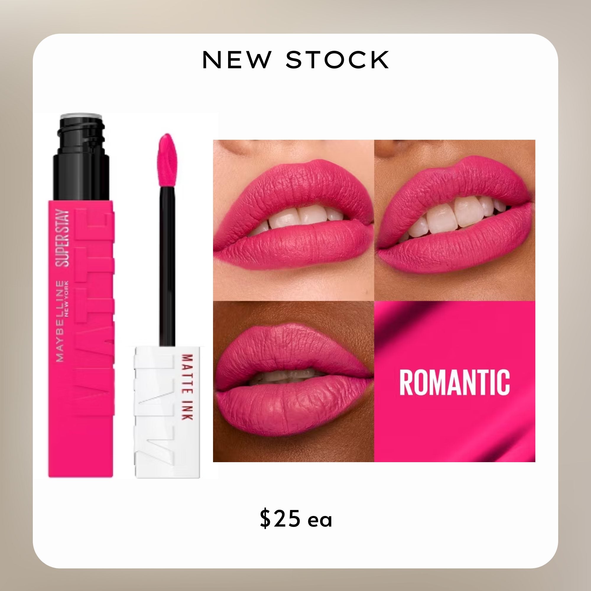 Maybelline Matte Ink Lipstick