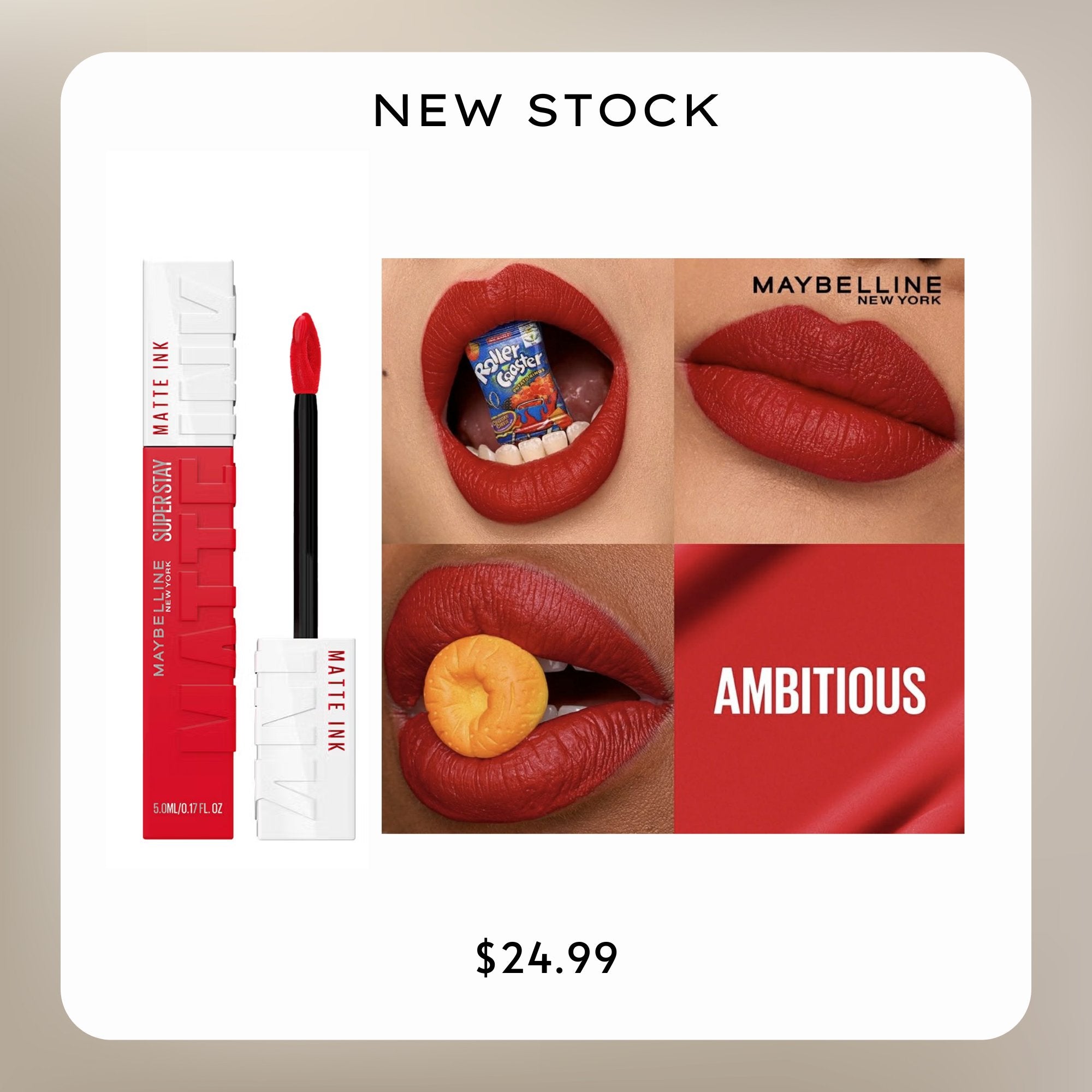 Maybelline Matte Ink Lipstick