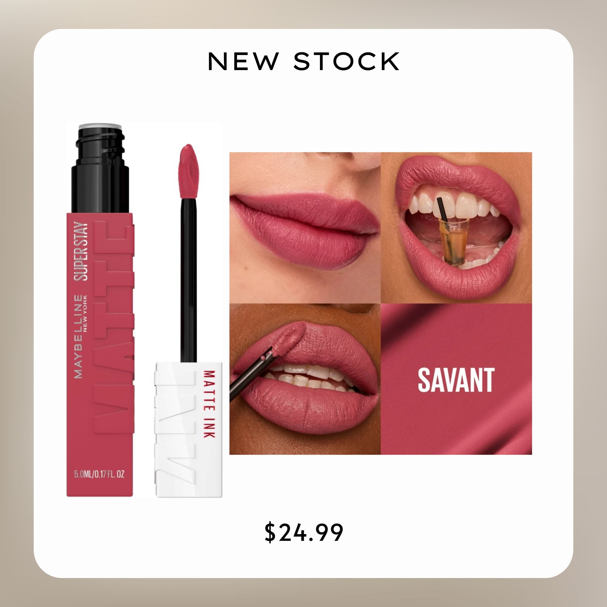 Maybelline Matte Ink Lipstick
