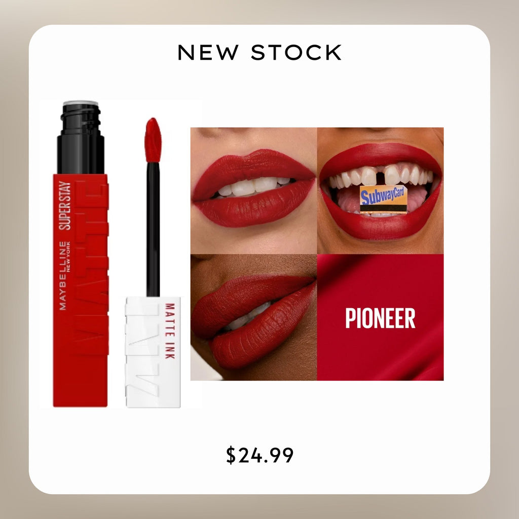 Maybelline Matte Ink Lipstick