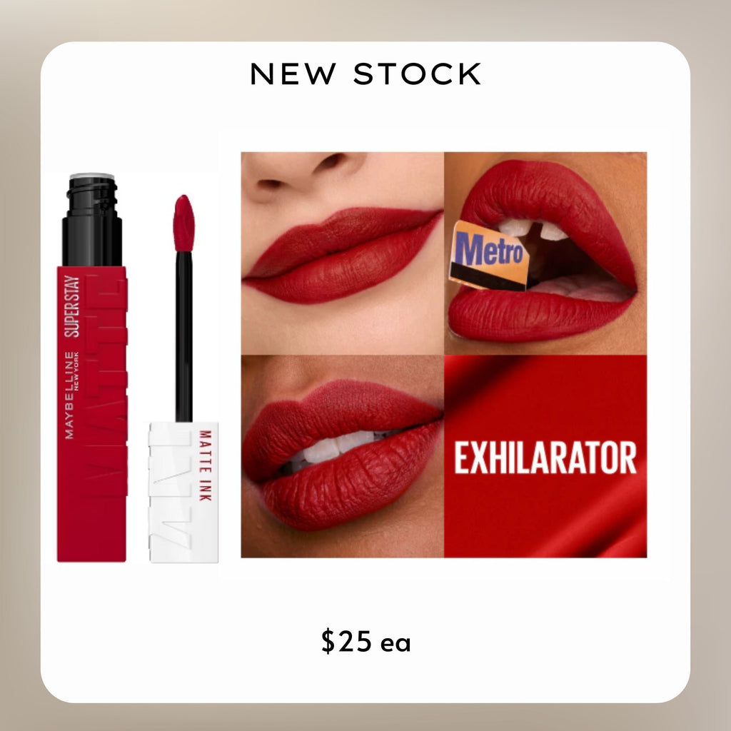Maybelline Matte Ink Lipstick