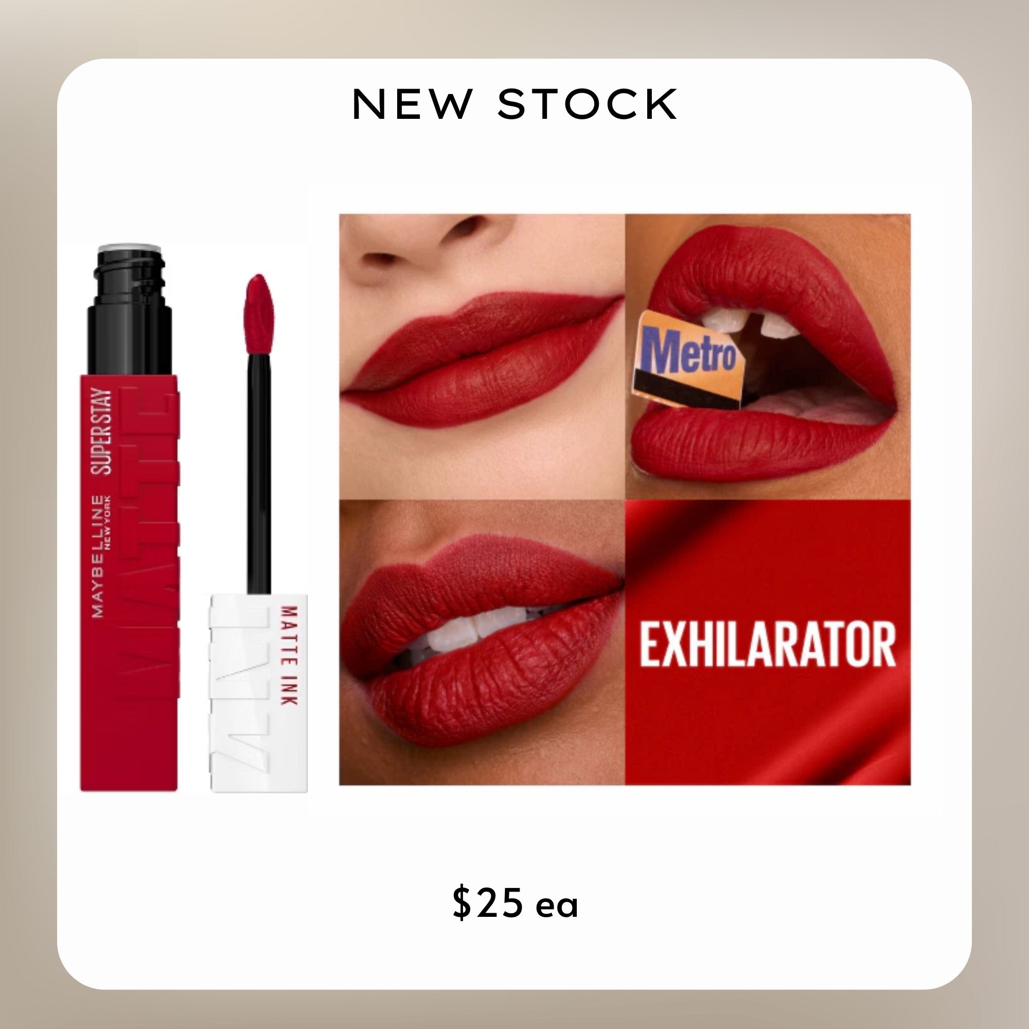 Maybelline Matte Ink Lipstick
