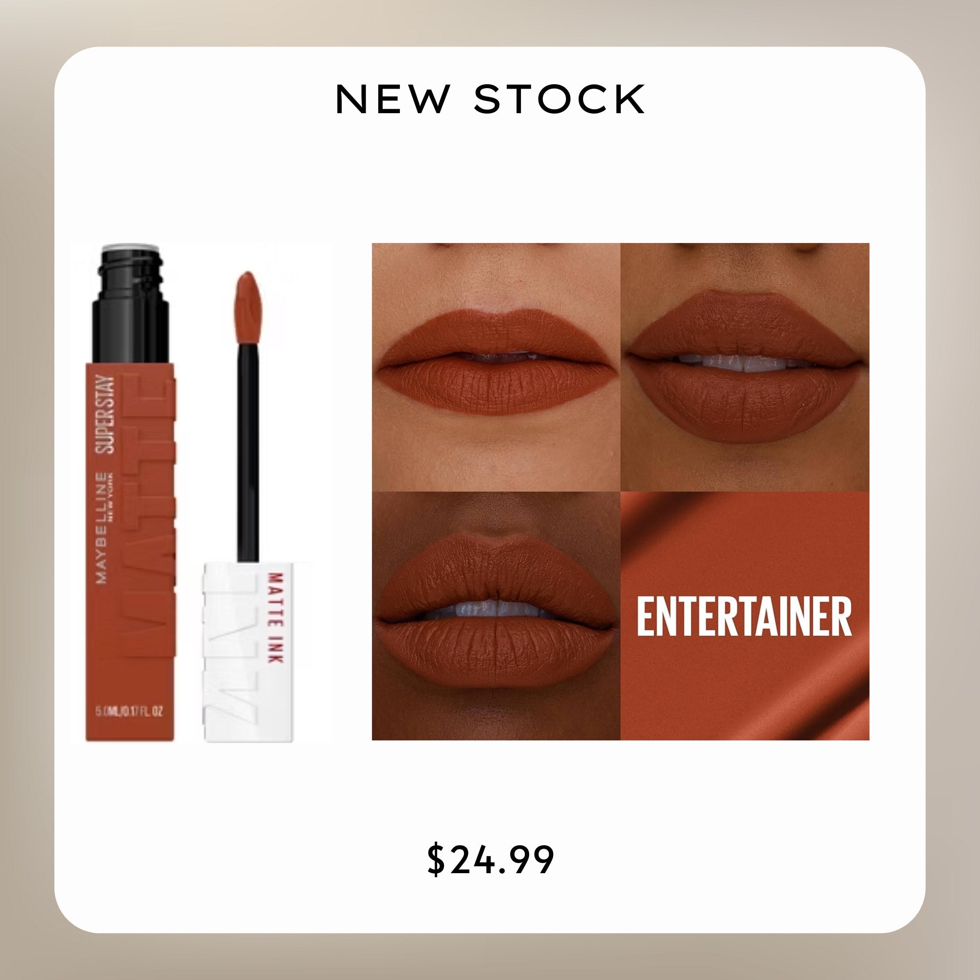 Maybelline Matte Ink Lipstick