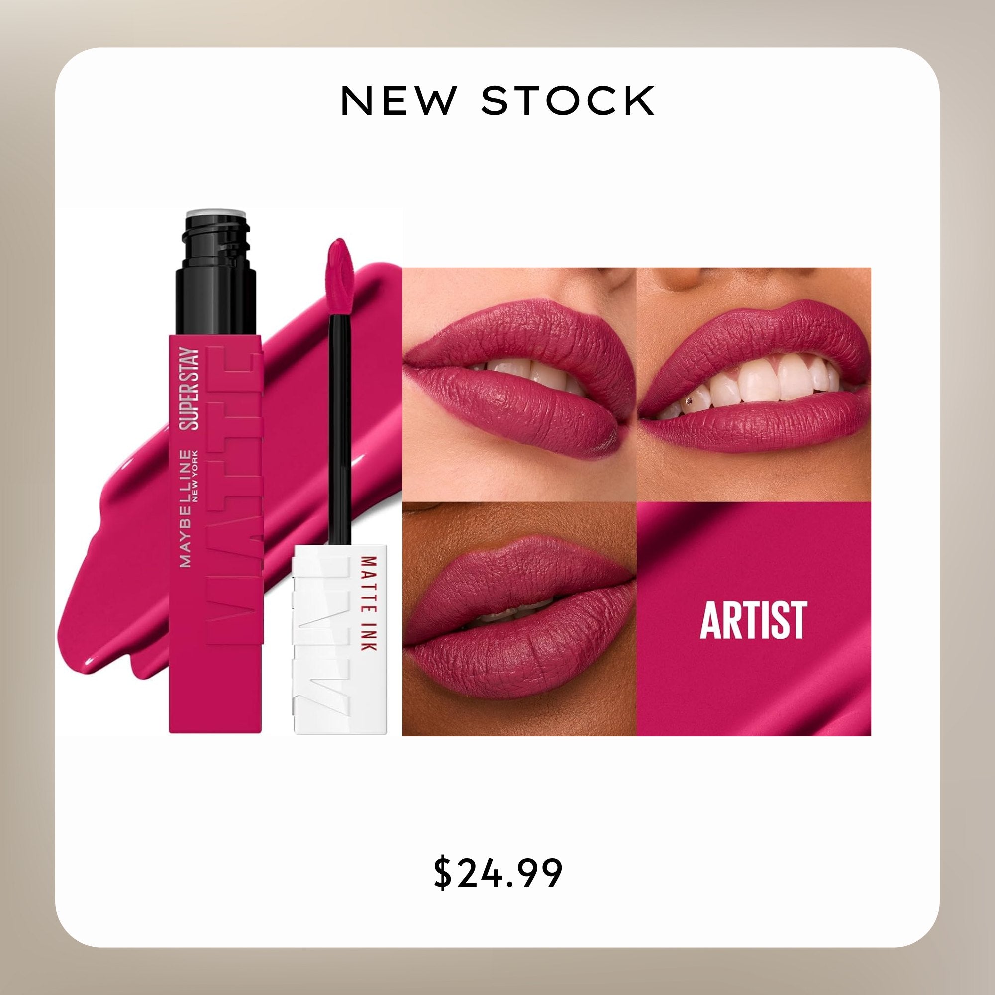 Maybelline Matte Ink Lipstick